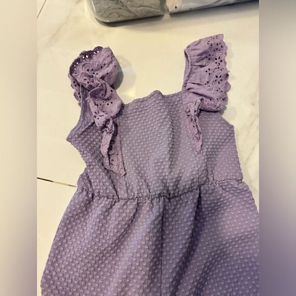 SHEIN Purple jumpsuit kids #15 - Picture 6 of 8